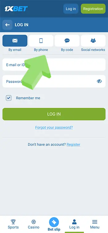 03 Choose your preferred method