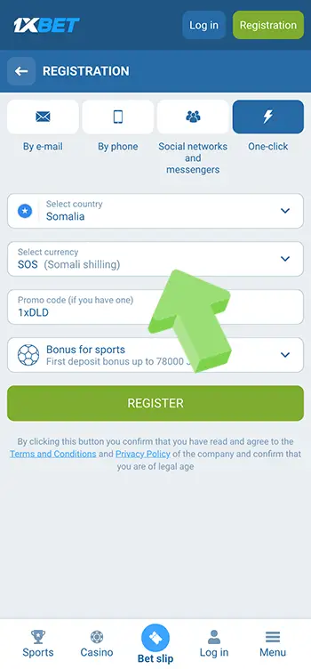 05 Enter your details correctly