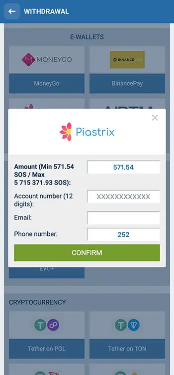 05 Provide payment details