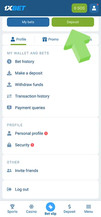 07 Make Your First Deposit