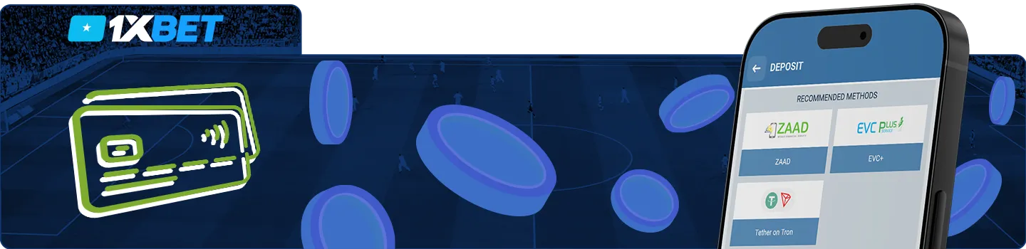 1xBet Withdrawal Methods in Somalia