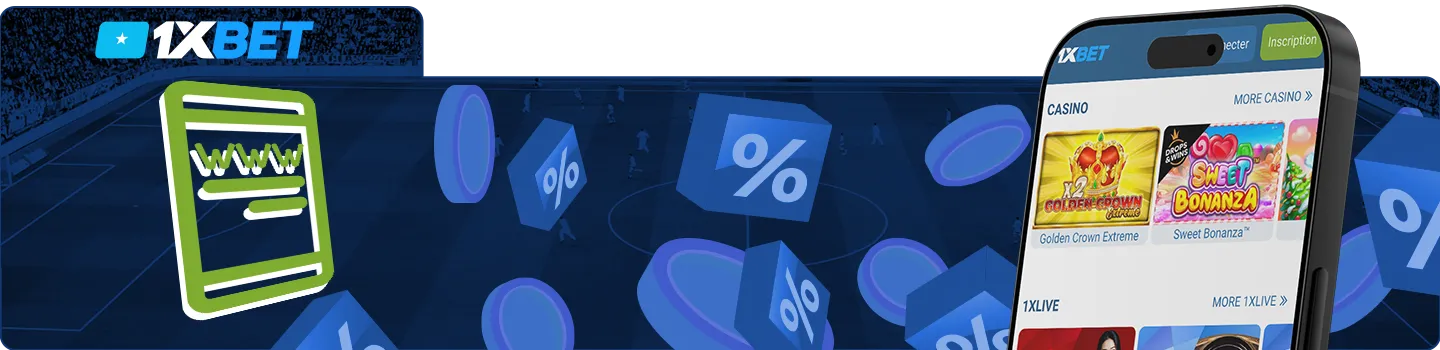 The 1xBet mobile version